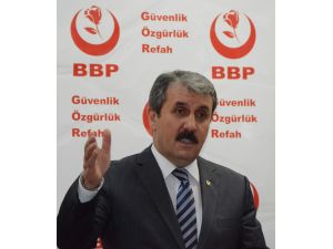 Bbp Genel Başkanı Destici Engellilerle Biraraya Geldi