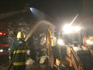 Fabrikada Yangın: 2 Yaralı