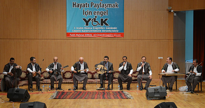 Büyükşehir’den Engellilere Sıra Gecesi