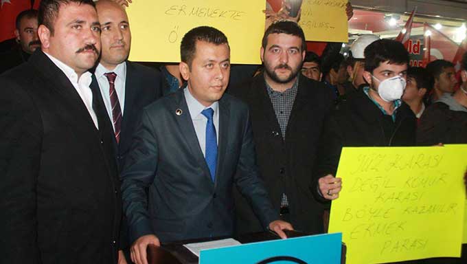 Ülkücüler Madencileri Unutmadı