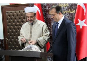 Diyanet İşleri Başkanı Mehmet Görmez Bingölde