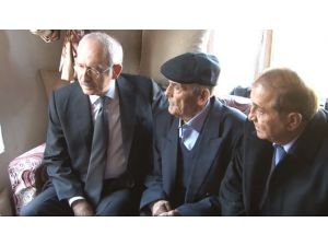 Kılıçdaroğlu O Madenci Babasını Ziyaret Etti