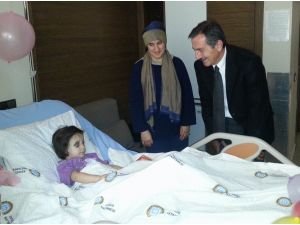 (Özel Haber) Başkan Ataç’tan Minik Ecrin’e Ziyaret