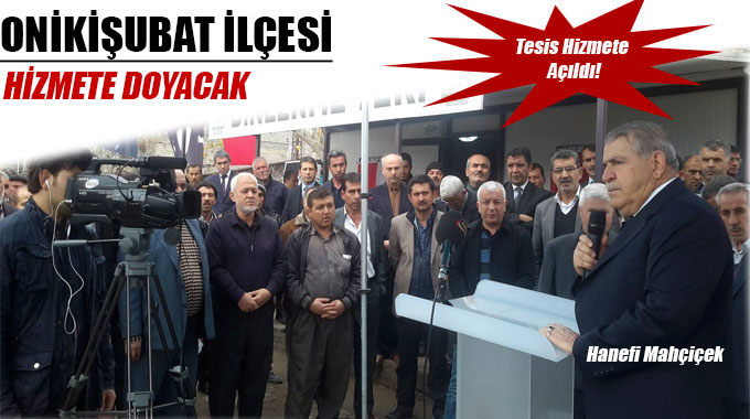 Dinlenme Noktası Hizmete Sunuldu