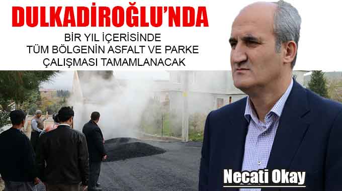 Bir Yıl İçerisinde Tüm Bölgenin Asfalt Ve Parke Çalışması Tamamlanacak