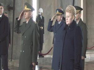 Litvanya Cumhurbaşkanı Anıtkabir’de