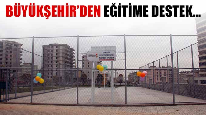 Büyükşehir’den Eğitime Destek…