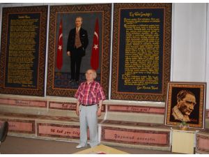 Halı Portre Sanatçısı Aksakal Vefat Etti