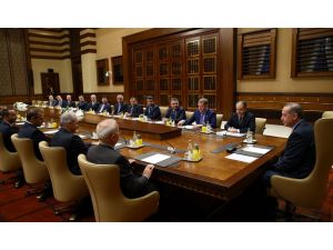 Cumhurbaşkanı Erdoğan, Gümüşdağ Ve Beraberindeki Heyeti Kabul Etti