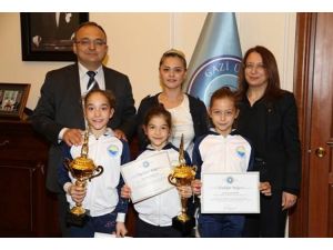 Gazi Vakfı Özel Okulları Jimlastik Takımından Ulusal Başarı
