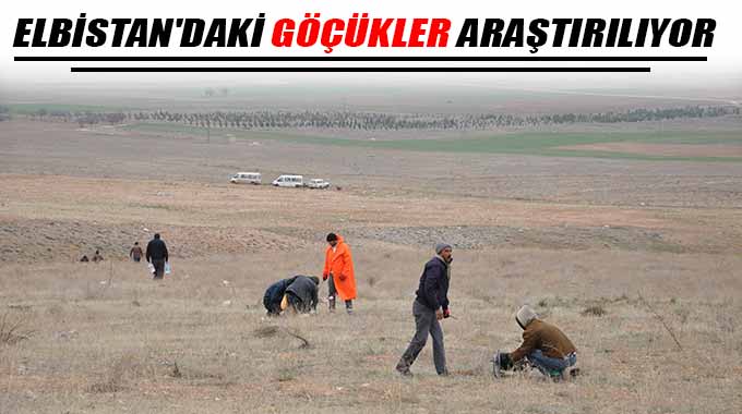 Elbistandaki Göçükler Araştırılıyor
