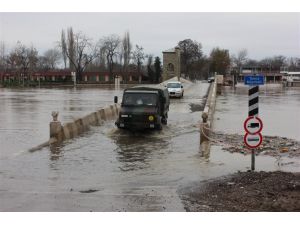 Edirne’den Sel Manzaraları