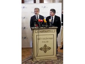 Enerji Ve Tabii Kaynaklar Bakanı Taner Yıldız: