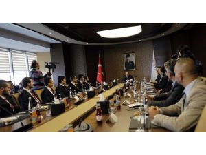 Milli Kürekçiler, Bakan Çağatay Kılıçı Ziyaret Etti