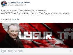 Van Büyükşehir Belediyespor’un Sosyal Medya Hesabı Çalındı