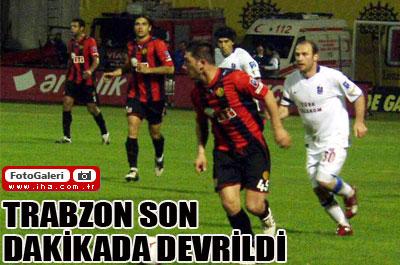 Trabzon son dakikada devrildi 