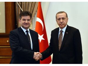 Cumhurbaşkanı Erdoğan, Slovakya Başbakan Yardımcısı, Dış Ve Avrupa İşleri Bakanı Lajcak’ı Kabul Etti