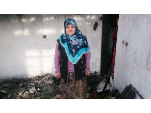 Kış Gününde Evi Yandı