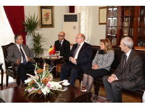 Belçikalı İşadamlarından Büyükşehire Ziyaret