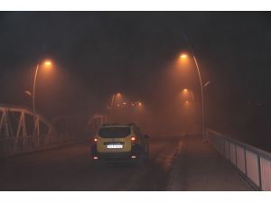 Ardahan’da Ulaşıma Sis Engeli