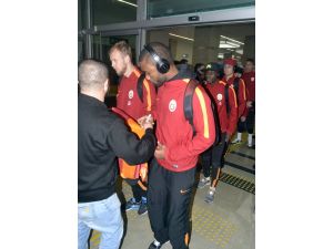 Galatasaray Kafilesi Konya’da Coşkuyla Karşılandı