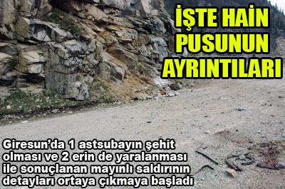 Giresundaki saldırının ayrıntıları ortaya çıktı 