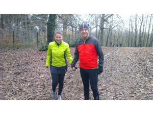 Balayındaki Çift Ultra Maraton Koşusunda