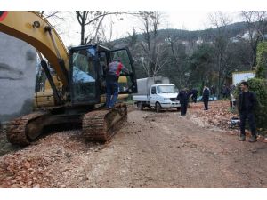 Yürütmeyi Durdurmaya Rağmen Ağaç Katliamını Mahalleli Engelledi