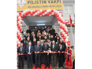 Filistin Vakfı Kız Anadolu İmam Hatip Lisesi Törenle Açıldı