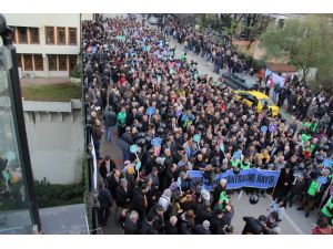 Bursa’da Termik Santrale Hayır Yürüyüşü
