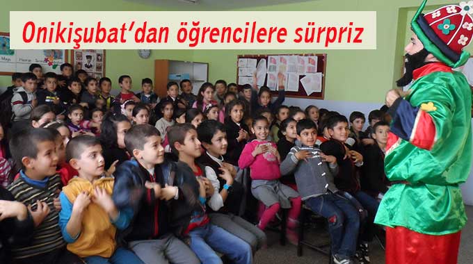 Onikişubat’dan öğrencilere sürpriz