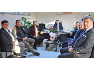 İtso Yönetiminden Uedaş’ın Yeni Müdürüne Ziyaret