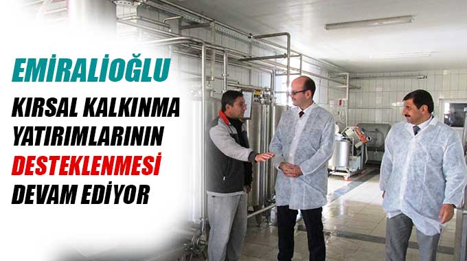 Kırsal Kalkınma Yatırımlarının Desteklenmesi Devam Ediyor