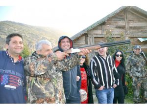 Lübnanlı Avcılar Isparta’yı Sevdi