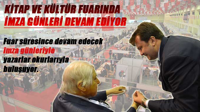 Kitap Ve Kültür Fuarında İmza Günleri Devam Ediyor