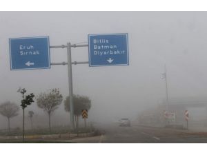 Siirt’te Yoğun Sis Nedeniyle Uçuşlar Ertelendi
