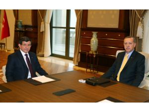 Erdoğan-davutoğlu Görüşmesi Sona Erdi