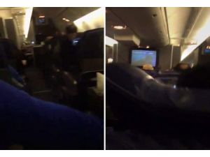 Uçakta Dehşet Anları