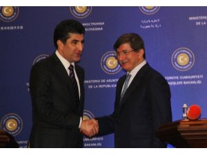 Davutoğlu-barzani Görüşmesi Başladı