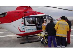 Helikopter Ambulans, Minik Bebek İçin Havalandı