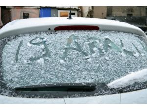 Erzurum’da Kar Yağışı