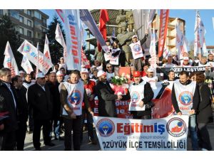 Eğitim-iş Genel Başkanı Bilecikte
