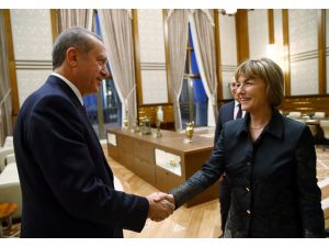 Cumhurbaşkanı Erdoğan, Hırvatistan Başbakan 1. Yardımcısı Pusiç’i Kabul Etti