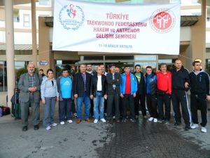 Taekwondo Seminerleri Antalyada Yapıldı