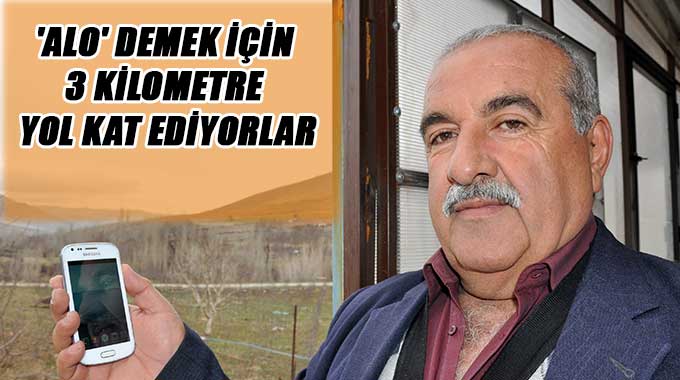 Alo Demek İçin 3 Kilometre Yol Kat Ediyorlar