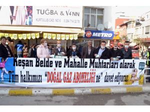 Keşanda Hava Kirliliğine Maskeli Tepki