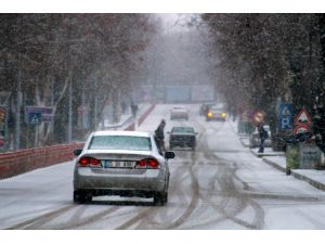 Erzurum’da Kar Yağışı