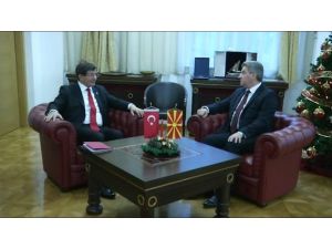 Davutoğlu Cumhurbaşkanıyla Görüştü