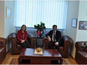 Priştine Büyükelçisi, Kdtp Genel Başkanı Yağcılar’ı Ziyaret Etti