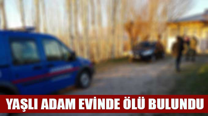 Yaşlı Adam Evinde Ölü Bulundu